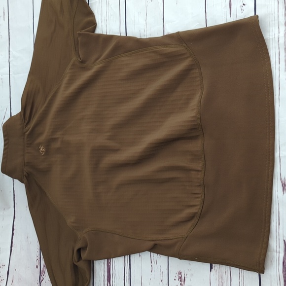 Tru Spec tactical shirt 1/4 zip fleece lined grid pull over, men's med - Picture 9 of 13